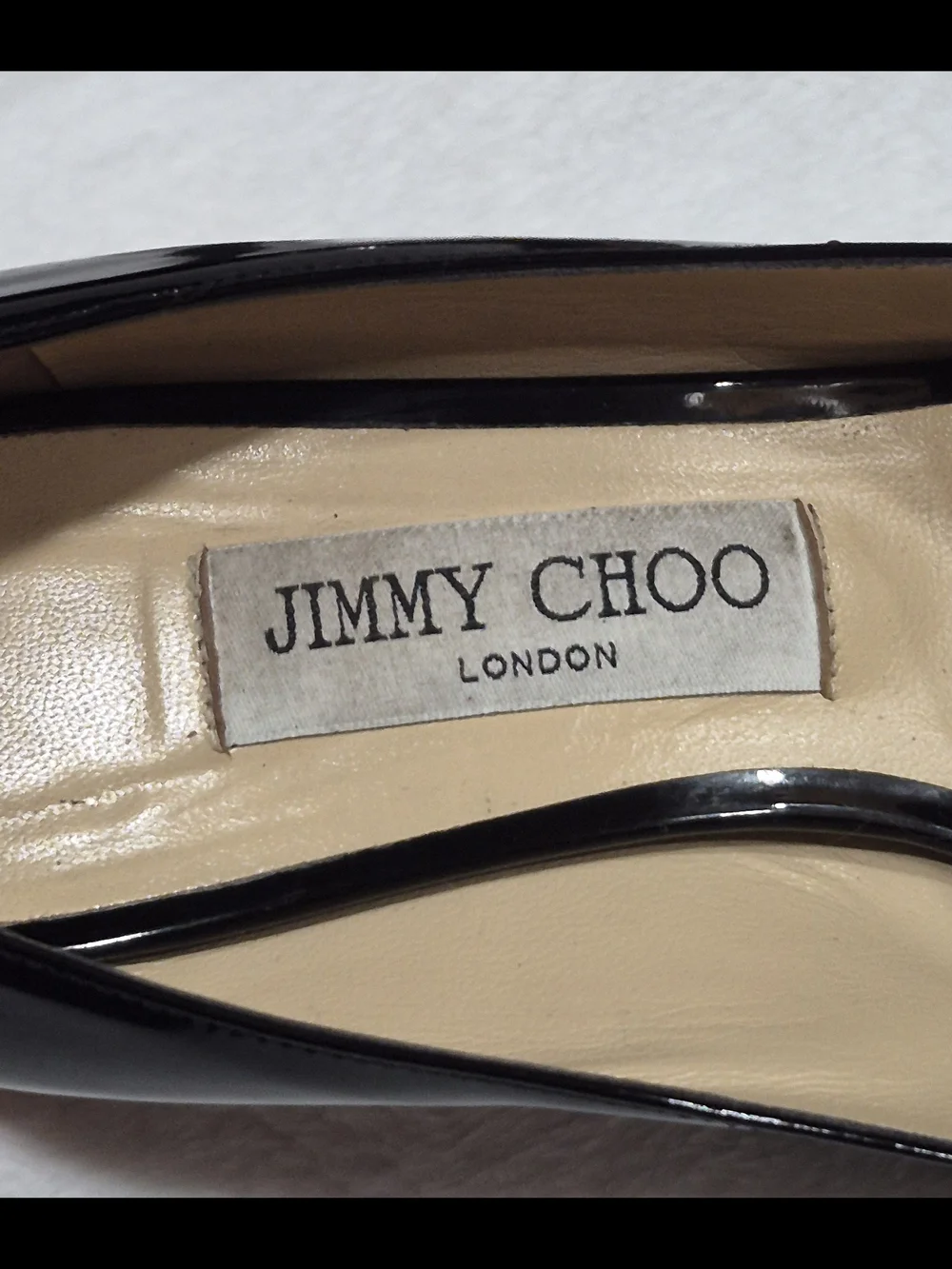 Jimmy Choo Women's Black Patent Leather Pointed-Toe Pump